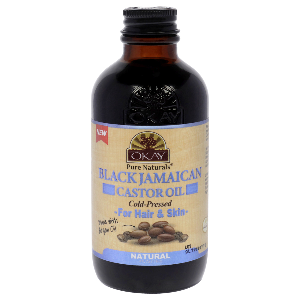 Black Jamaican Castor Oil - Natural by Okay for Unisex - 4 oz Oil